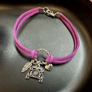 NEW Fun, Colorful Leather Bracelet for the 4x4 Wrangler, Off-Road Loving Jeeper!